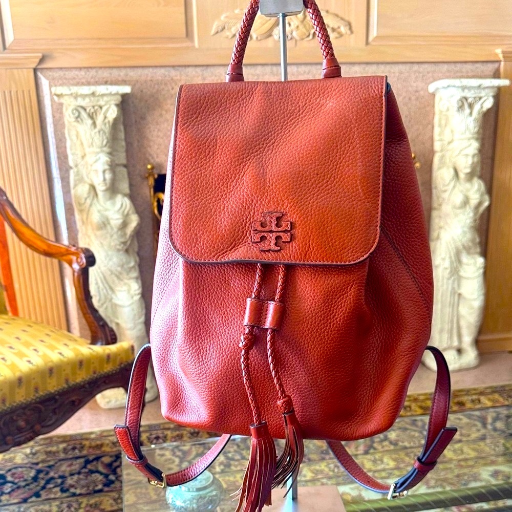 Tory Burch Leather Backpack